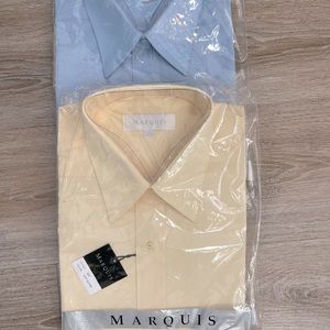 MARQUIS MEN LS SHIRTS BUNDLE SIZE 15 (32-33)